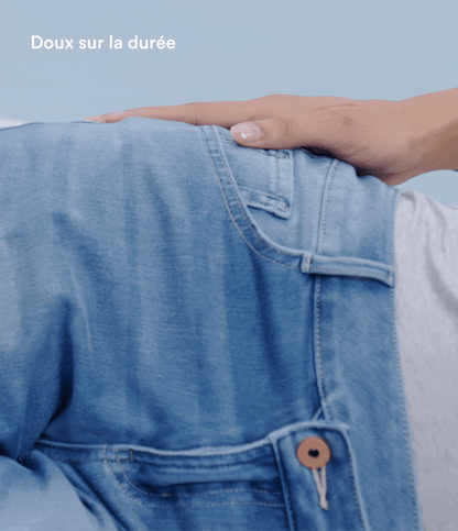 Halara Flex™ Jean skinny Casual Taille Mi-Haute Fermeture Éclair Boutonnée Plusieurs Poches Tricot Extensible