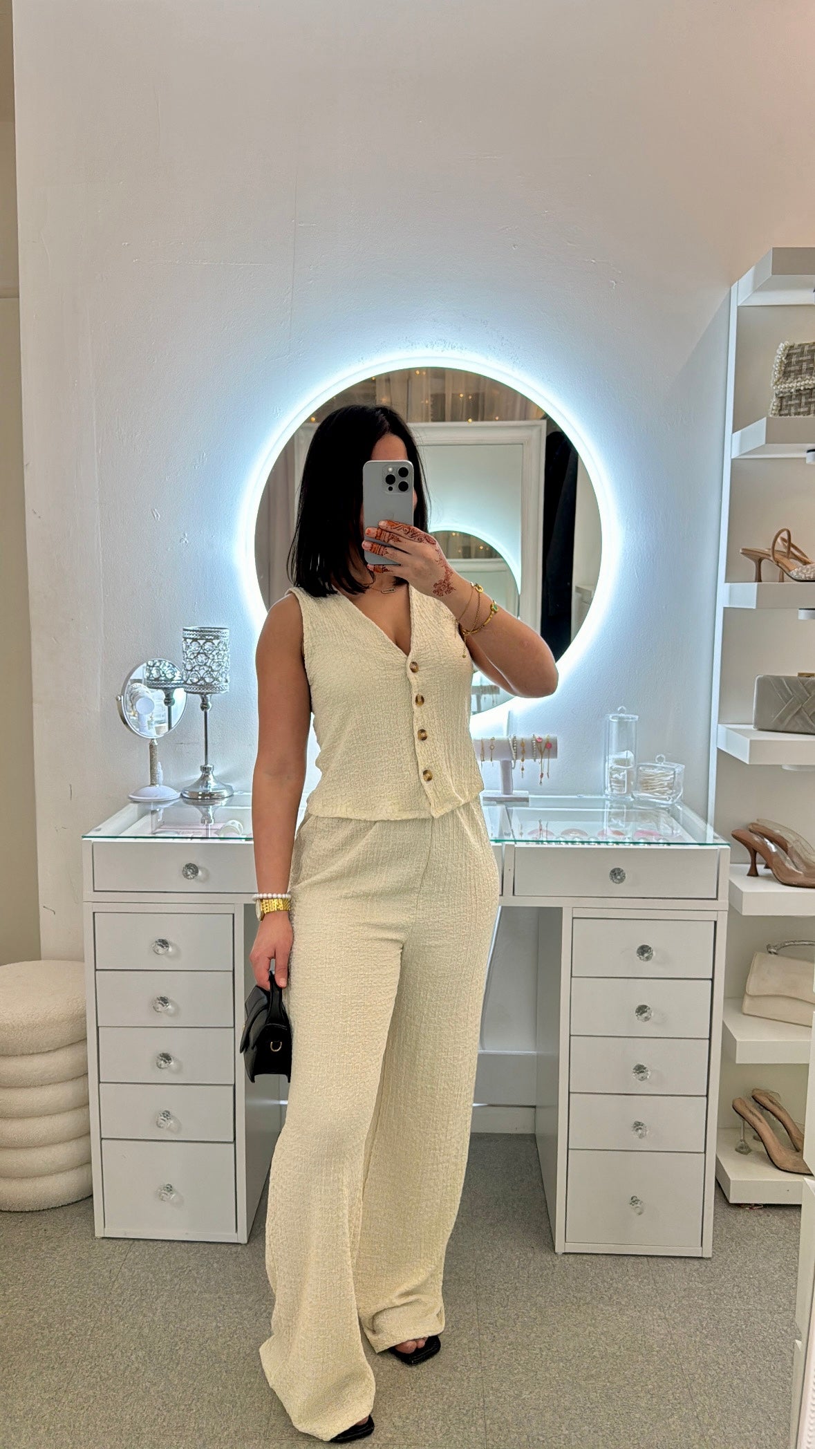Ensemble Lina beige