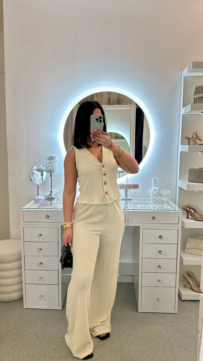 Ensemble Lina beige