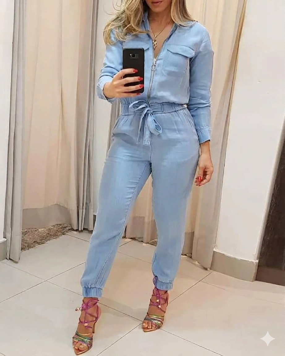 Combinaison pantalon jean femme